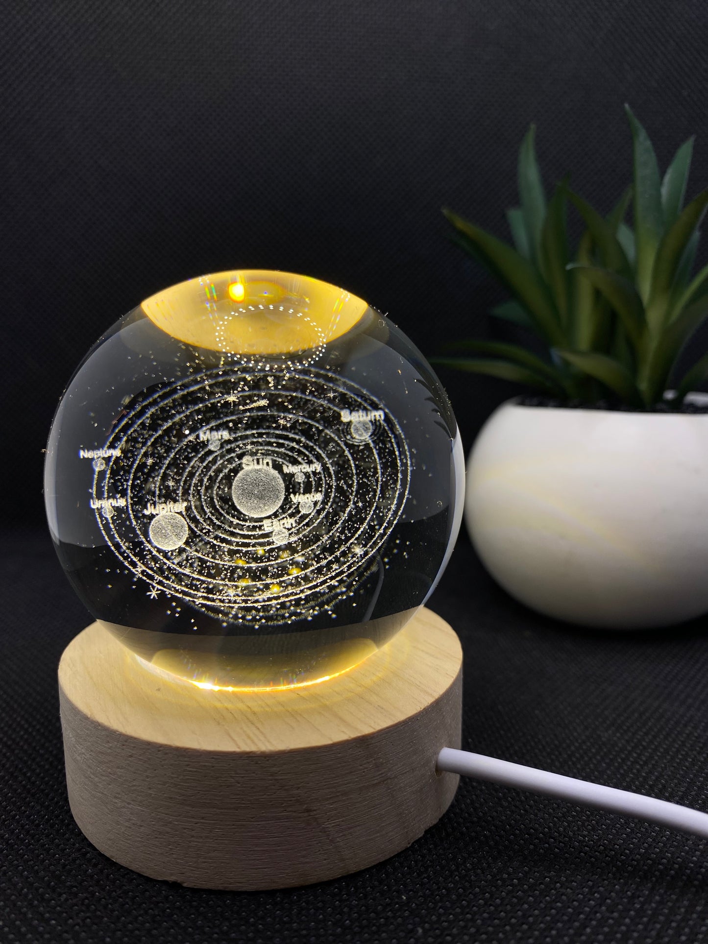 Sphère Lumineuse Système Solaire
